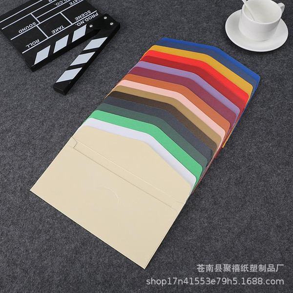 Manufacturer custom Western business invitation envelope special paper Pearlescent paper color printing envelope