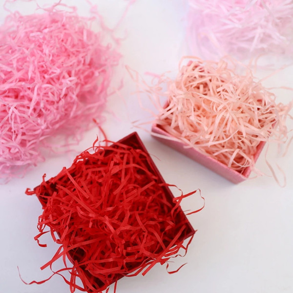 20g Paper Shred Craft Shredded Crinkle Paper Confetti DIY Dry Straw Present Gifts Box Filling Material Wedding/Birthday Party Decor