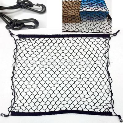 Universal car trunk roof luggage net pocket debris isolation resuable high quality storage car net pocket 70*70c