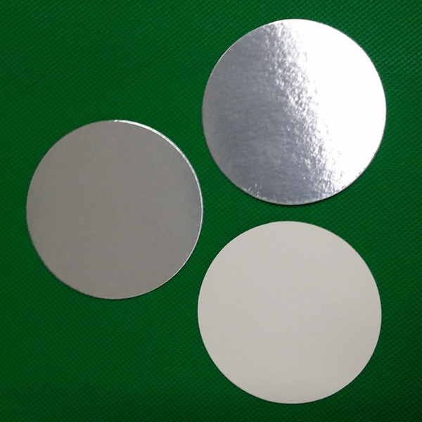 Free shipping Chinapost Airmail 100pcs/lot PET Aluminum Septa PET bottles, induction sealing closure, custom order(Diameter)