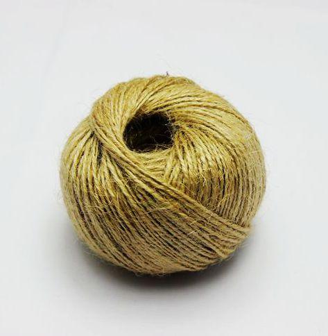 Jute Twine100m *2Ply Decorative Handmade Accessory Hemp Rope bakers Twine Crafting Gift Wrapping lables hang tags hemp rope