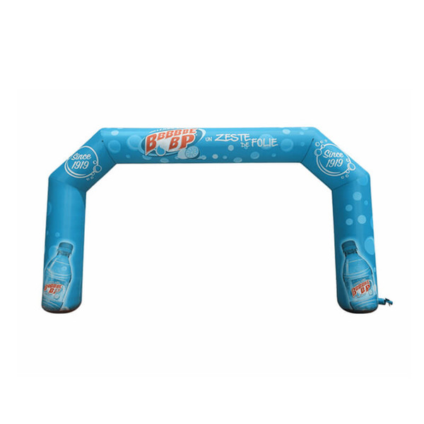 Hot Selling Custom Inflatable Square Arch for Marathon Triathlon Race Event with Custom Printing and Base Blower Ø0.82xW8xH3.96 m