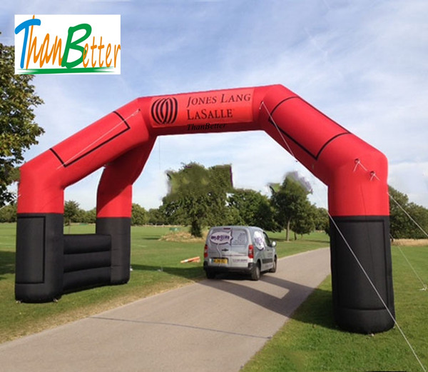 ThanBetter Whole printing inflatable advertising arch, cheap inflatable archway for advertising