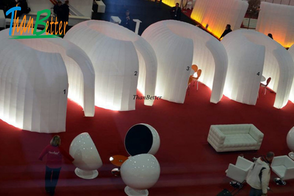 events decoration hot sale good quality inflatable tent rooms, inflatable exhibition equipment for exhibition show