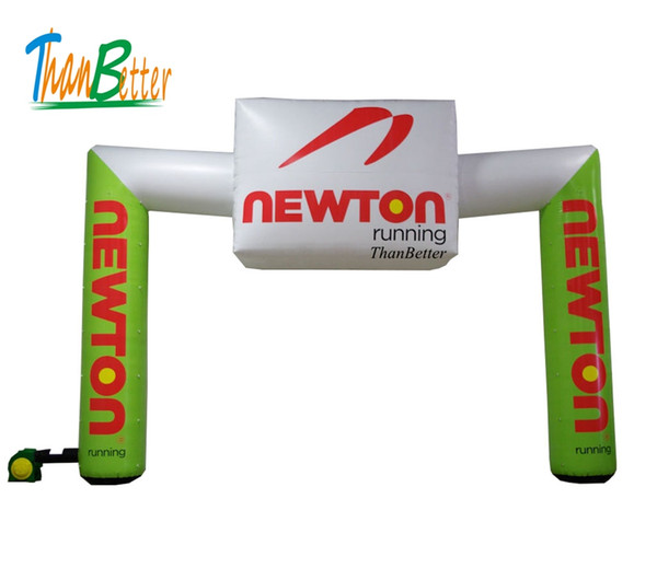 ThanBetter Inflatable tubular arches with central logo,inflatable events arch wholesale,custom inflatable archway