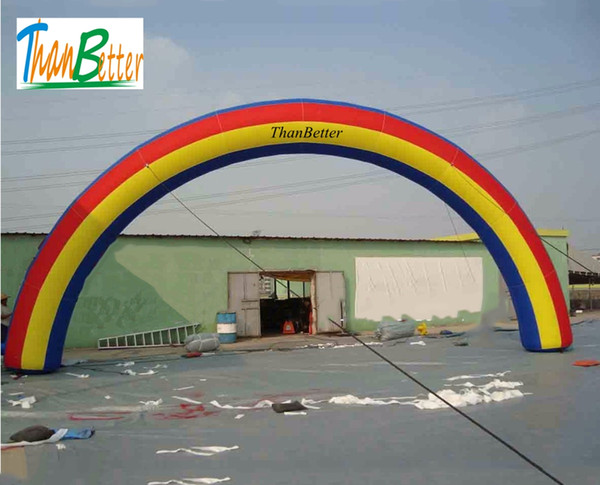 ThanBetter outdoor 15' Inflatable marathon start/finish line arch, giant inflatable archways for event rental