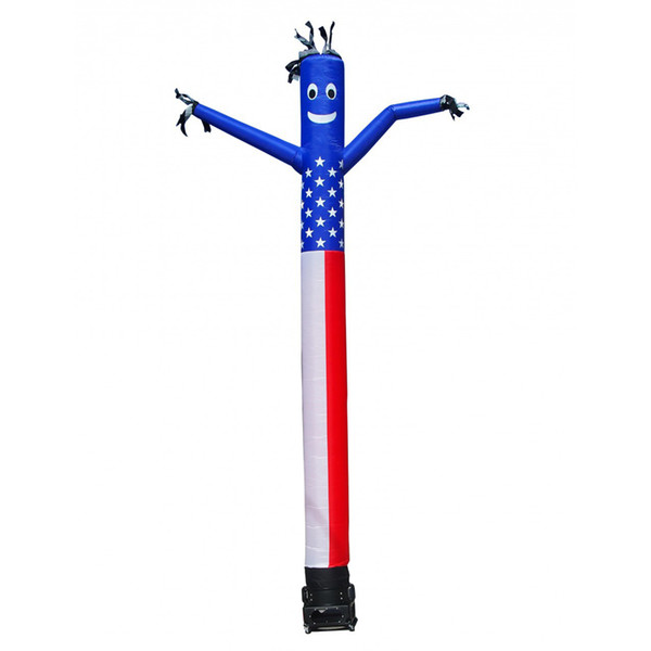 Inflatable Sky Air Dancer Dancing Man Promotion Sky Man Mini for Event or Promotion with Custom Printing and Base Blower 0.46x4m