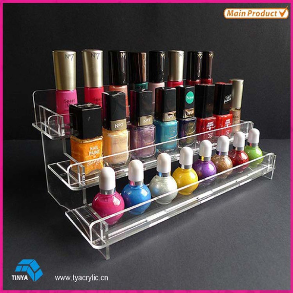 Acrylic display stand cosmetics display stand acrylic nail polish crafts custom