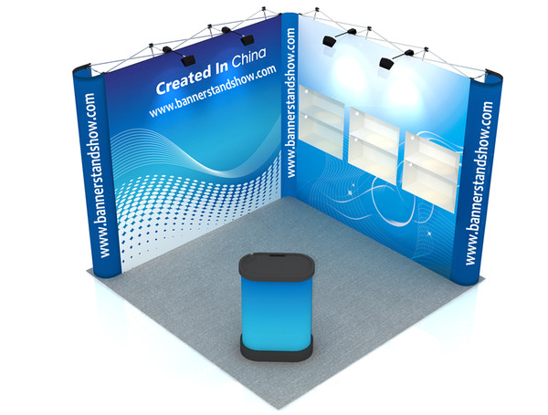 10ft Variety Exhibition Display Stand/Trade show/Exhibition Booth/Advertising Display/Exhibiton Advertising