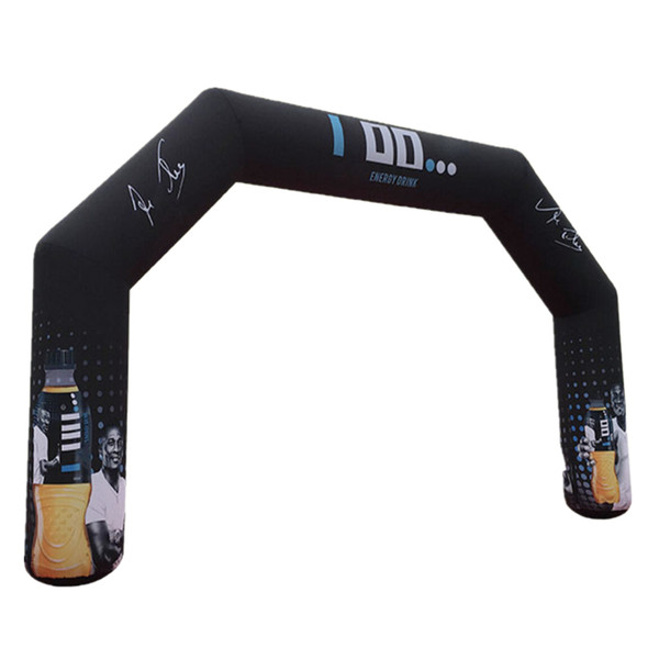 Promotional Advertising Archway, Inflatable Square Arch for Marathon, Triathlon, Race, Event with Custom Printing and Blower Dia0.9xW8xH4.5m