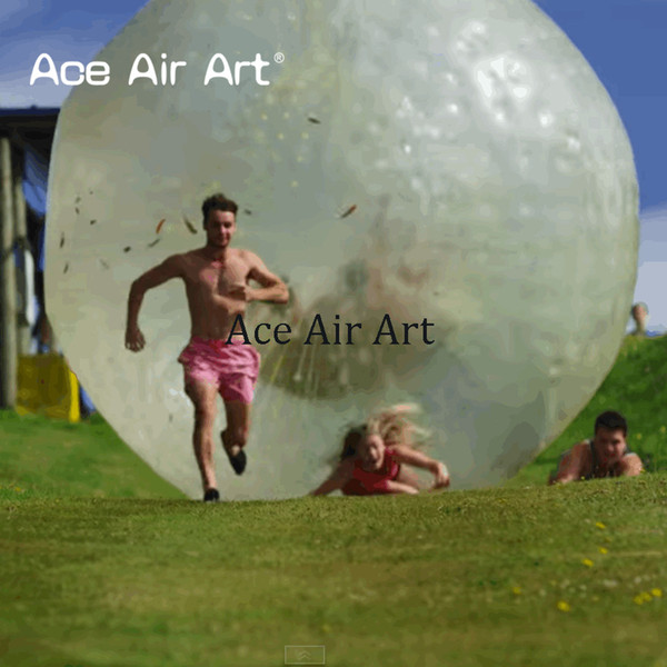 Giant Plastic bubble ball,People inside running bubbles,tpu round roller bubble ball for sale