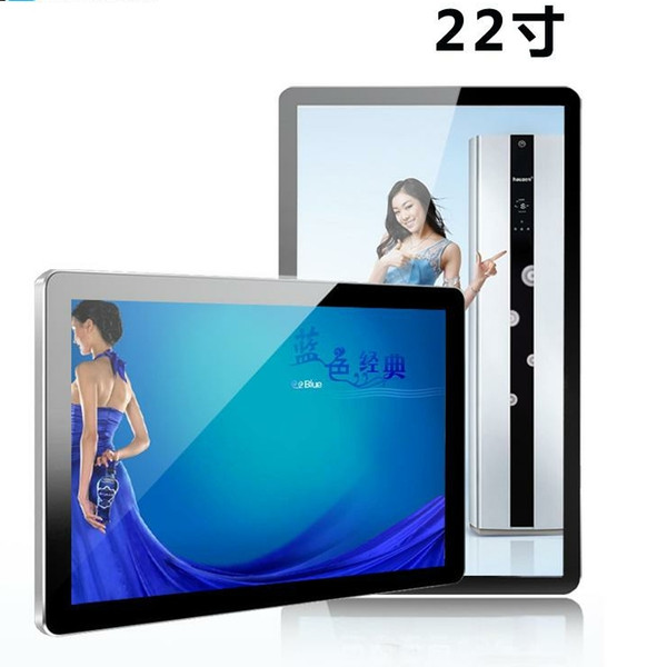 21.5inch 22inch android digital signage LCD adverising player network wifi wall mount