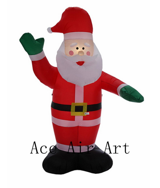 Christmas Inflatable Santa Claus Blow-Up Yard Decoration