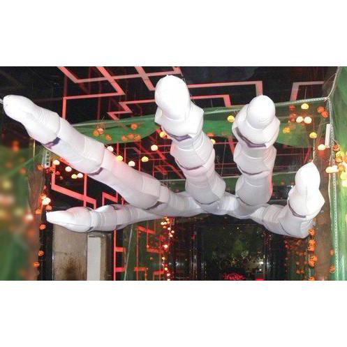 3m Inflatable Hand Outdoor Horrible Halloween Decorative Inflatable Hand for Halloween Decoration