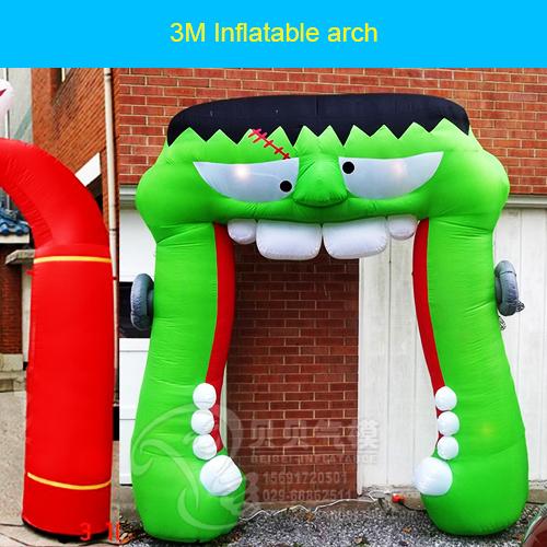 3m Inflatable Logo Arch/Archway for advertising and CE/UL blower