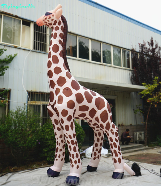 6m Tall Inflatable Giraffe Outdoor Zoo Giraffe Shown Lovely Inflation Giraffe