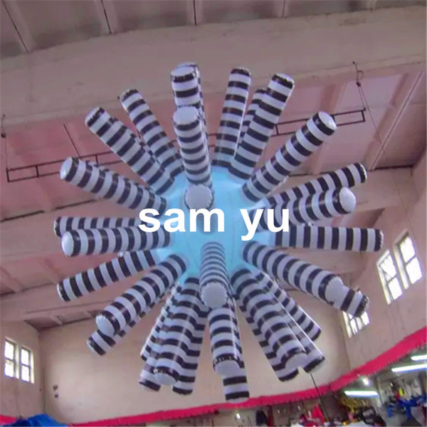 3.0m diameter hanging ceiling giant can be customed inflatable star