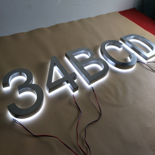 Custom LED House Numbers