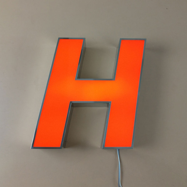 Custom outdoor 3D frontlit led channel letter signs,led raised letter sign