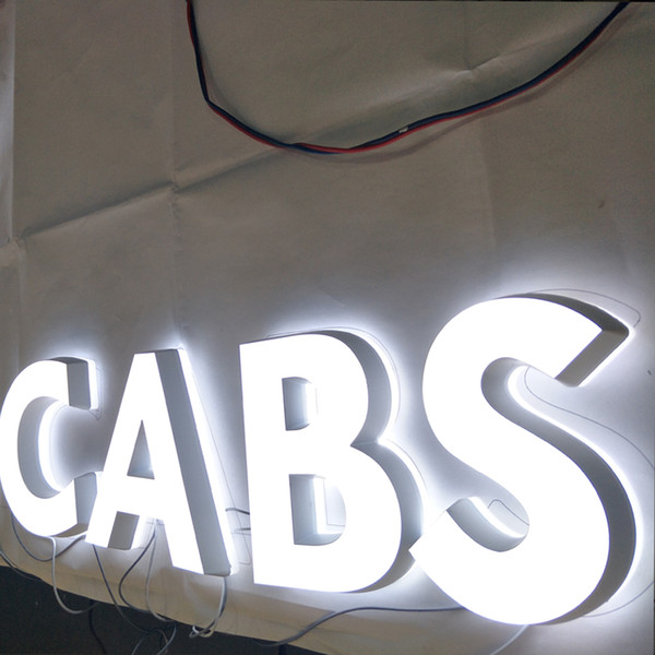 custom acrylic letters LED illuminated sign letters