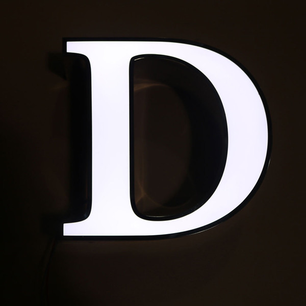 Professional acrylic sign led frontlit channel letters