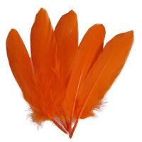 wholesale High quality beautiful goose feather 15-20 cm / 6-8inches DIY color you choose Wedding centerpiece decor