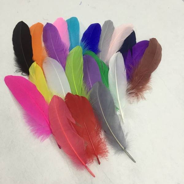 Loose Goose Satinettes feathers 5-7inches / 13-18cm Perfect for DIY jewelry decoration crafts,costume design,headbands or hair fascinators