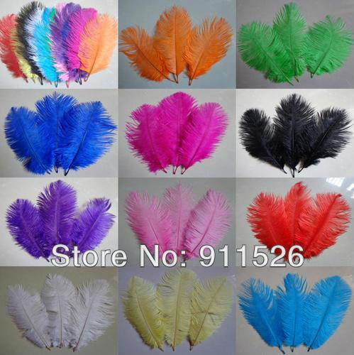 Wholesale prices,100pcs/lot15-20cm 6-8inch length,ostrich feathers for wedding decor,Free Shipping!