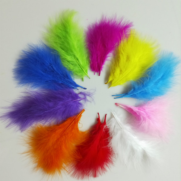 50pcs/lot chicken feather 10-15 cm /4-6 inches Turkey Feathers Carnival Halloween Christmas DIY Craft Decoratie wedding decoration