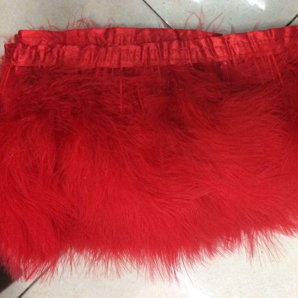 2Yards/pcs Marabou Feather Trimming Feather Fringes Marabou Feathers Ribbon Trim Fringe Unique Different Colors Christmas Decoration Chicken