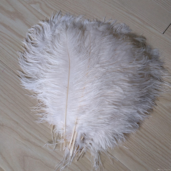 50pcs/lot 18-20inch(45-50cm) White ostrich feathers plumes for Wedding table centerpiece feather centerpieces party event supply z134