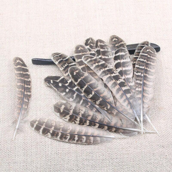 25pcs/lot Real Goose Feather Clothing Hat Necklace Earrings Dance Wedding Decorative Feather High Quality 12-15cm