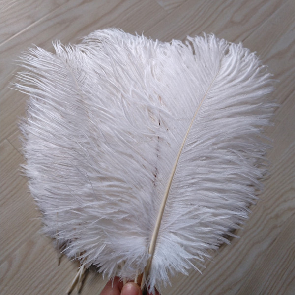 Free Shipping 100pieces 14-16inch White ostrich feathers plumes for wedding centerpieces weddding decor party event decor supply z134