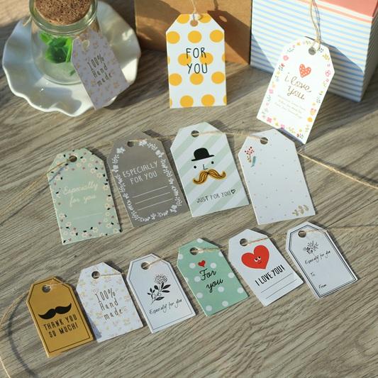 Kraft paper tags, Paper tags, Gift decoration, Gift tags,Kraft tags