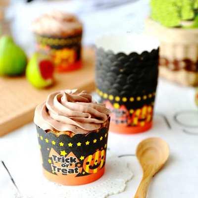 Halloween Paper Muffin Cake Cup,Paper Baking Cup,Cupcake Dia:5cm