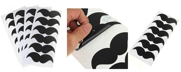 Self-adhesive labels and tags,nice beards style,hot sell in 10sheets/lot,easy use stickers small paper