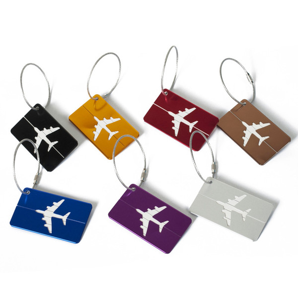 Suitcase Luggage Tags Boarding Luggage Tags Flight Baggage Card Travel Luggage Label