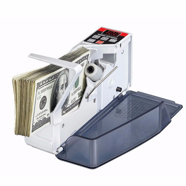 Pocket Money counter Portable Mini Handy Money Currency Counter Cash Bill Counting Machine AC100-240V Financial Equipment