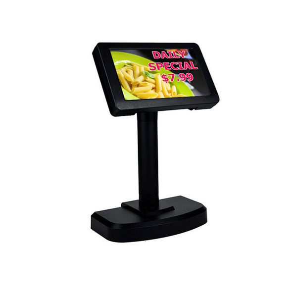 PD7000 7 Inch TFT Customer Display Advertisiment Monitor USB/Serial Optional For Restaurant