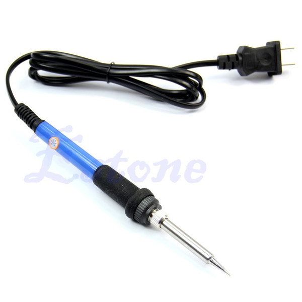 Pro 60W 220V Electric Adjustable Temperature Welding Solder Soldering Iron Tool