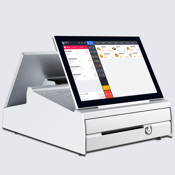 Top Quality Wetool T1 Android/Windows Pos Touch Screen Cashier Register Machine With 80mm Pos Printer Factory Supply