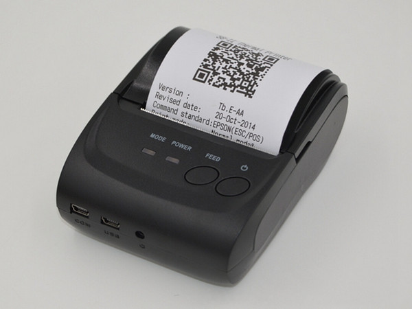 Brand new Wireless Bluetooth Thermal Receipt Printer 58mm Mini Bluetooth Android Mobile Printer For Samung LG XiaoMi HTC Huawei