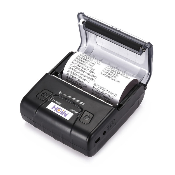 HOIN USB Bluetooth WiFi Thermal Receipt Printer POS Receipt Printer Ticket Cash Register Printing Machine