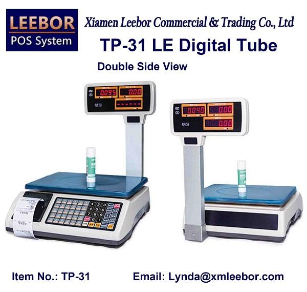 Pricing/ Counting Scale, Supermarket Retail Receipt/ Bill Printing Scales, Thermal Printer Weighing Support English/ Arabic/ Spanish/ Hindi