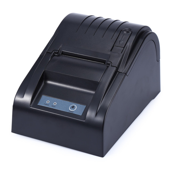 58mm USB Thermal Receipt Printer USB POS Thermal Receipt Printer High Speed Printing 90mm/s for Restaurant Supermarket EU / US Plug