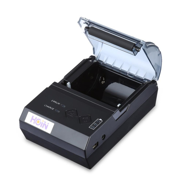 HOIN Mini Thermal Printer Receipt Machine Mini Portable Thermal Printer Machine 70mm/s Receipt Machine Android IOS