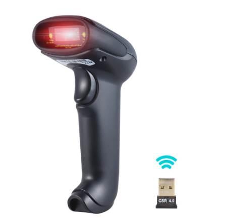 Laser 2.4G Wireless Barcode Scanner Handheld Barcode Bar Code Scanner Reader USB Barcode Ccanner With Receiver USB2.0 Cable