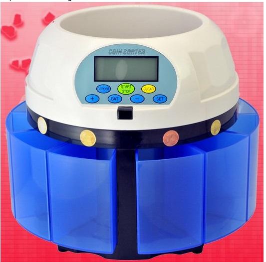 High speed Electronic coin counter coin sorter coin counting machine for most of countries