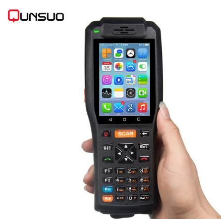 Handheld data collection Mobile computer Terminal inbuilt 1D/2D barcode Scanner Android pda