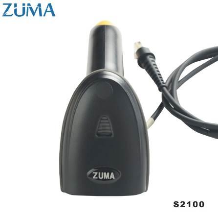 ZUMA 2D Barcode QR code Handheld Scanner wired Scaner Cellphone Screen Reader Supermarket Cashier Desk logistics S2100